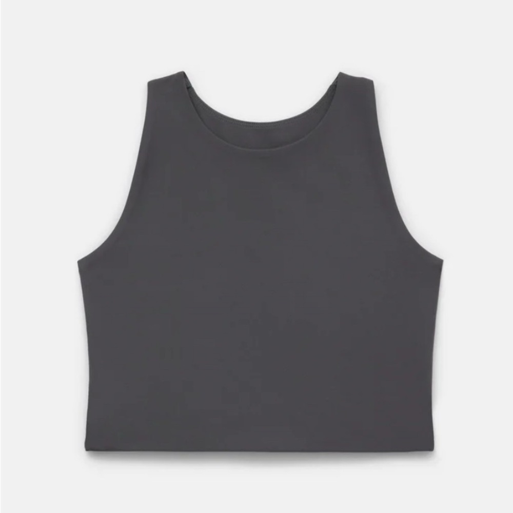 Girlfriend Collective Charcoal Tank Top Bra